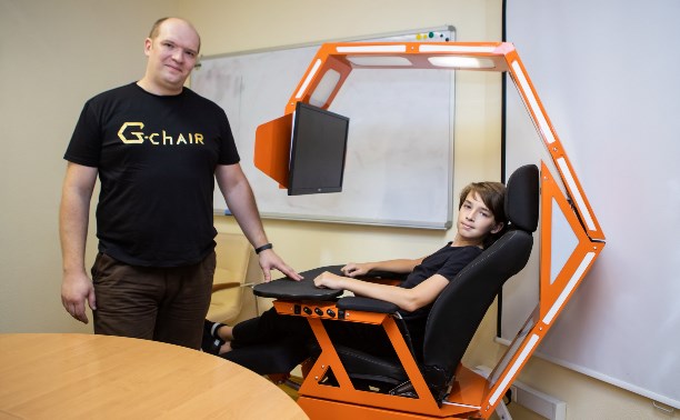 G-chair: Тульский изобретатель создал кресло будущего
