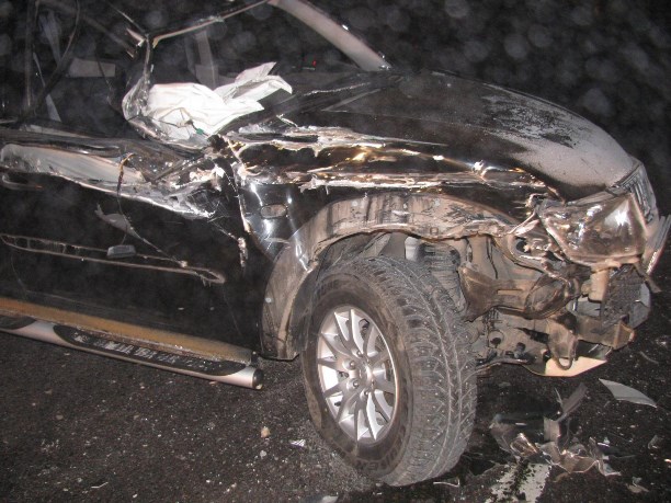 В Богородицком районе столкнулись легковушка и фура: пострадали оба водителя