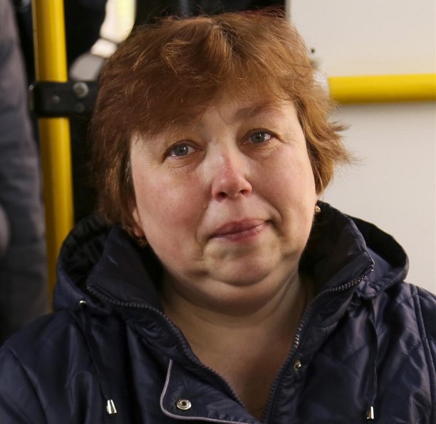 Елена Крючкова, пассажир троллейбуса