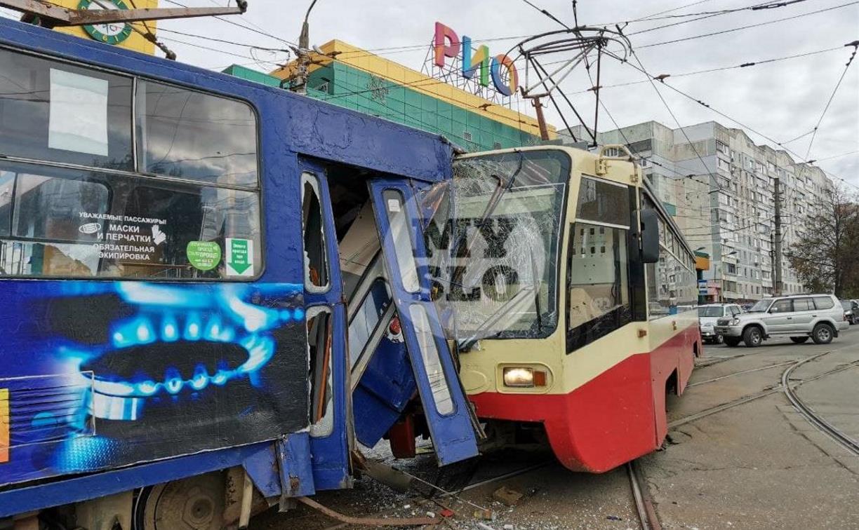 Столкновение трамваев в Туле: прокуратура начала проверку