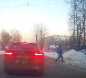 «А если джип большой, наглости не занимать»: регистратор снял автохама на Одоевском шоссе 