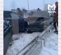 В Тульской области на трассе М-4 «Дон» столкнулись 12 машин
