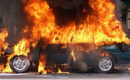 В Тульской области за сутки сгорели шесть автомобилей