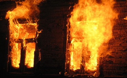 В Тульской области мужчина сгорел в своей квартире