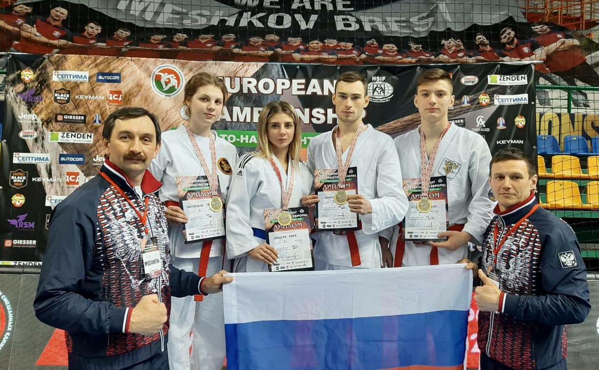 Туляки стали чемпионами Европы по рукопашному бою