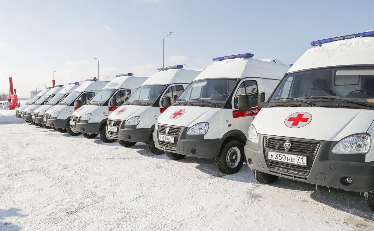 Тульский Центр медицины катастроф получил 40 автомобилей скорой помощи