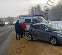 В Щекинском районе в ДТП с грузовиком пострадали мать и дочь