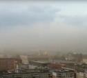 На Тулу надвигается пыльная буря: видео