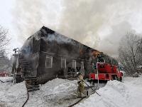 В Шатске загорелось общежитие, Фото: 4