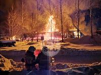 Крупный пожар в ангаре на Комбайновом заводе в Туле: фоторепортаж, Фото: 11