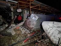 Ночная погоня в Туле: пьяный на каршеринговом авто сбил столб и протаранил гараж, Фото: 3