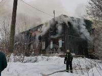 В Шатске загорелось общежитие, Фото: 1