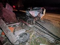 Ночная погоня в Туле: пьяный на каршеринговом авто сбил столб и протаранил гараж, Фото: 8