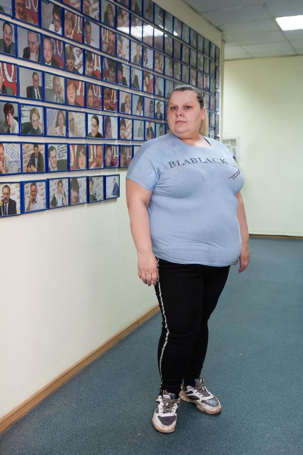 Елена Выжгина, 42 года, рост 158 см, вес 106 кг